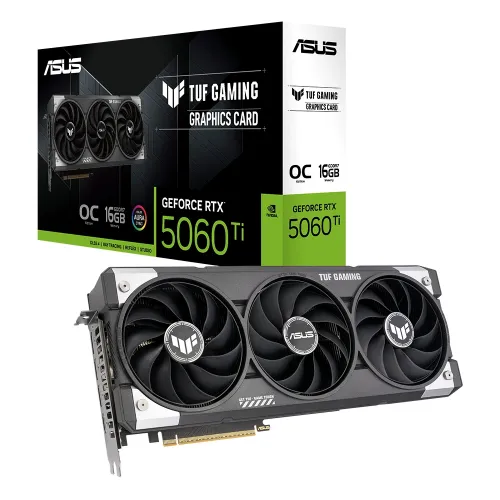 ASUS TUF Gaming GeForce RTX™ 5060 Ti 16GB GDDR7 OC Edition Gaming Graphics Card