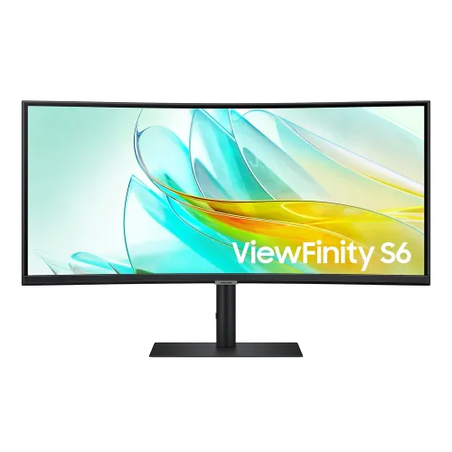 Samsung 34 inch ViewFinity S6 S65UC - 100Hz Curved Monitor LS34C650UAMXUE