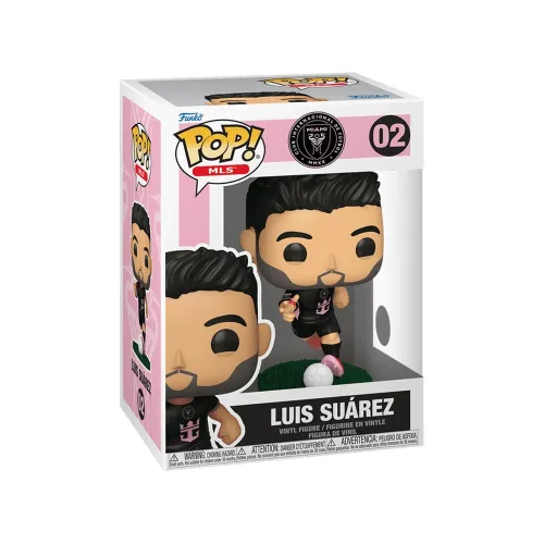 Funko Pop: Football- Inter Miami Cf Luis Suarez (Away Jersey)