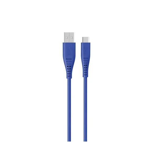 Goui Rubber Type C To Usb 1.5m Cable - Blue