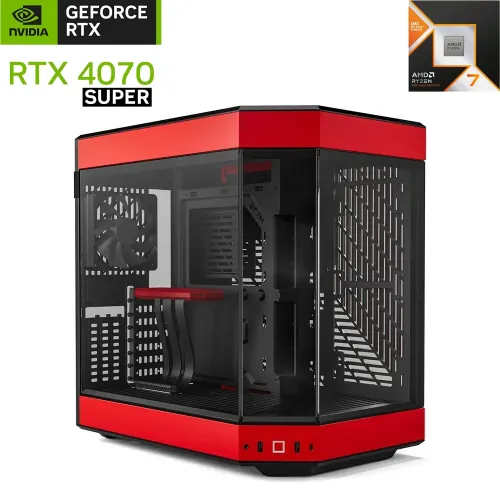 Gaming Pc Amd Ryzen 7 9800x3d 8-core Rtx 4070 Super 12gb, 2tb Ssd, 32gb Ram