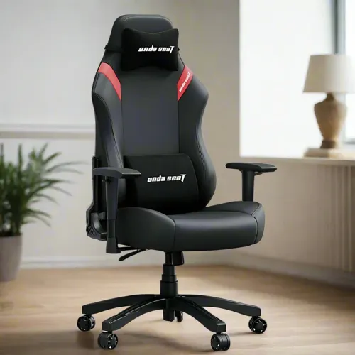 Andaseat Luna Series Large Gaming Chair - Black/red