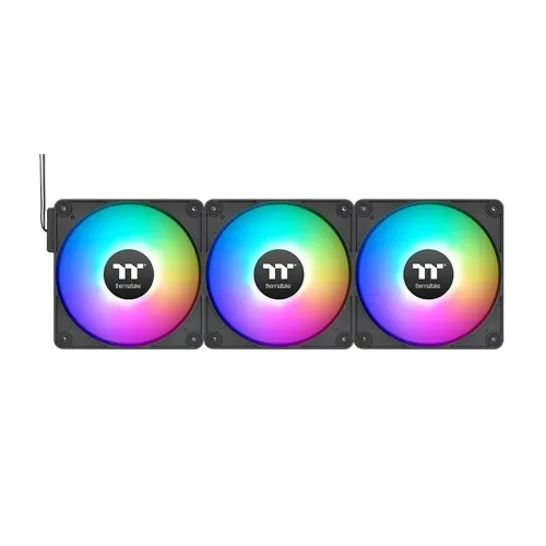 Thermaltake CT120 EX Reverse ARGB Sync PC Cooling Fan (3-Fan Pack) - Black