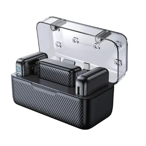 Powerology Dual Microphone Professional Set - Black