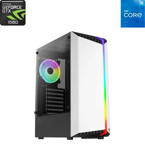 Mid Tower Gaming Pc – Intel Core I5 11th Gen | Gtx 1660 | 1tb Ssd | 16gb Ram