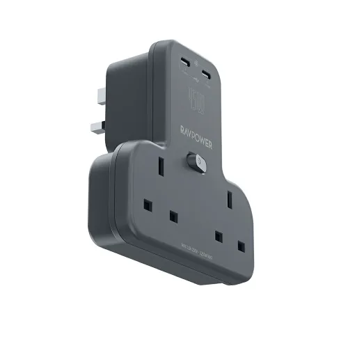 RAVPower RP‑PC1065 GaN 45W Power Outlet Extender