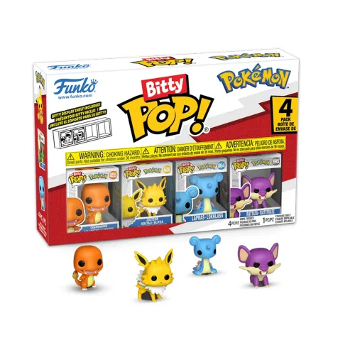 Funko Bitty Pop! Games: Pokemon - Charmander 4pk