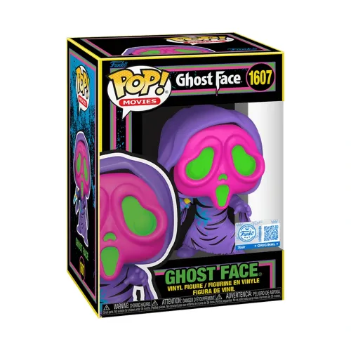 Funko Pop! Movies: Ghostface - Ghostace (BLKLT)(Exc)