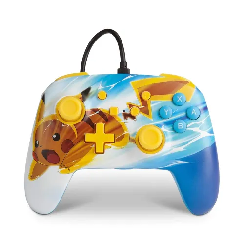 PowerA Enhanced Wired Controller for Nintendo Switch - Pokémon: Pikachu Charge