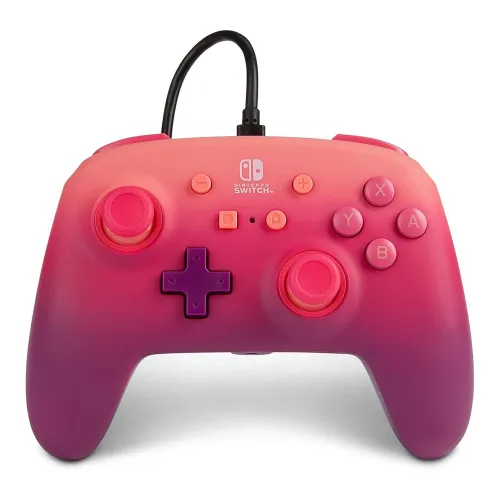 PowerA Enhanced Wired Controller for Nintendo Switch - Fuchsia Fantasy