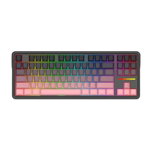 Redragon Antonium Pro K728 3 Modes Connection Backlightning Mechanical Keyboard - Black & Pink