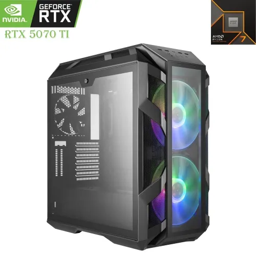 Gaming PC – AMD Ryzen 7 9000 Series | RTX 5070 Ti 16GB | 2TB NVMe SSD | 32GB DDR5 RGB RAM