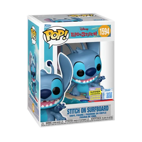 Funko Pop! Stitch on Surfboard