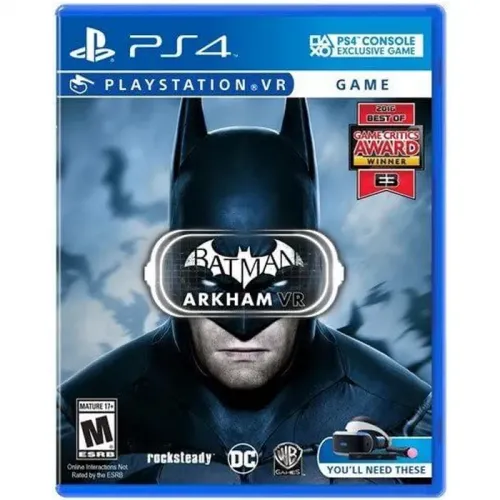 PS4 Batman: Arkham VR - PlayStation VR - R1 (Open Box)