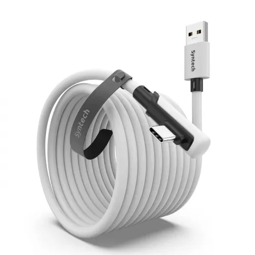 Syntech Usb-a To Usb-c Cable 16ft/5m Compatible With Quest 2/3 (Open Box)