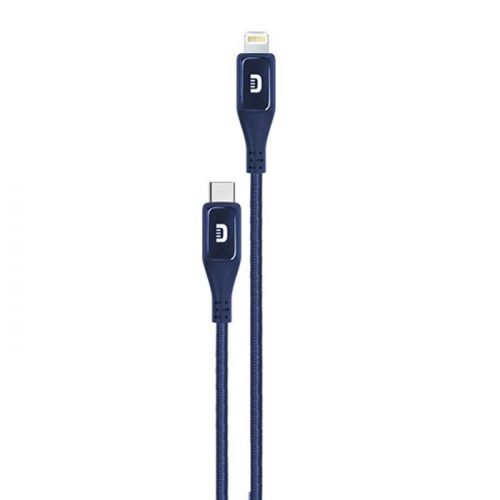 Zendure- SuperCord 2 USB-C to Lightning Charge/Sync Cable - Blue (Open Box)