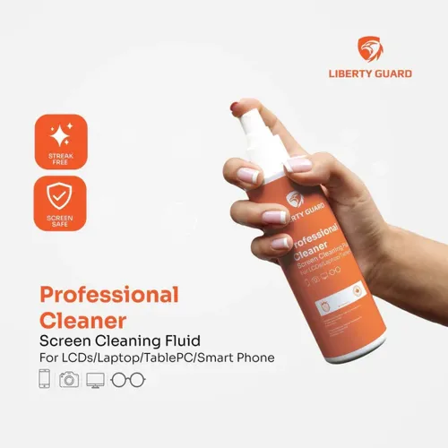 Liberty Guard Professional Screen Cleaning Liquid Spray 100 ML