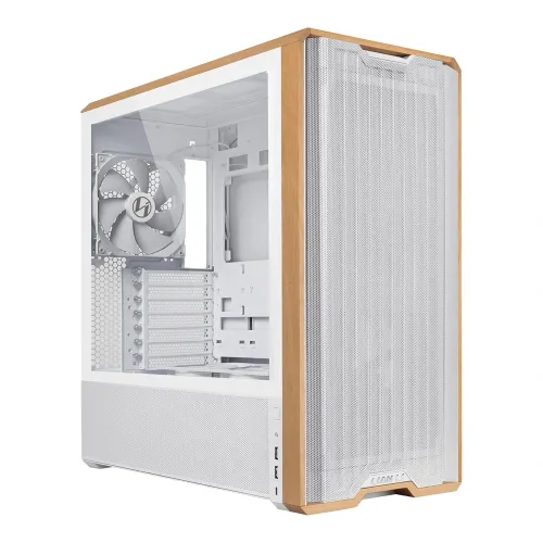 LIAN LI Lancool 217 Mid Tower ATX Gaming Case - White