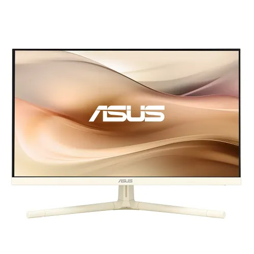 ASUS VU249CFE - 24 Inch FHD 100Hz IPS Gaming Monitor - Oat Milk Color