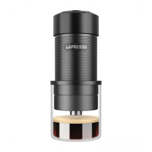 Lepresso Hand Press Espresso Maker - Black