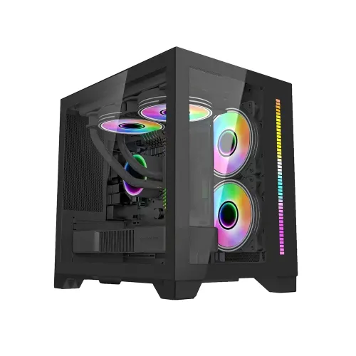 Loivngcool Lc-ld Atx Gaming Pc Case - Black