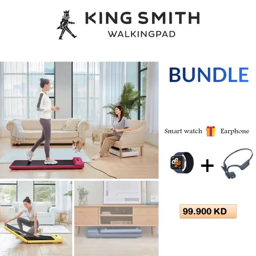 Kingsmith Walkingpad C2 Mini Foldable Walking Treadmill – Bundle Deal
