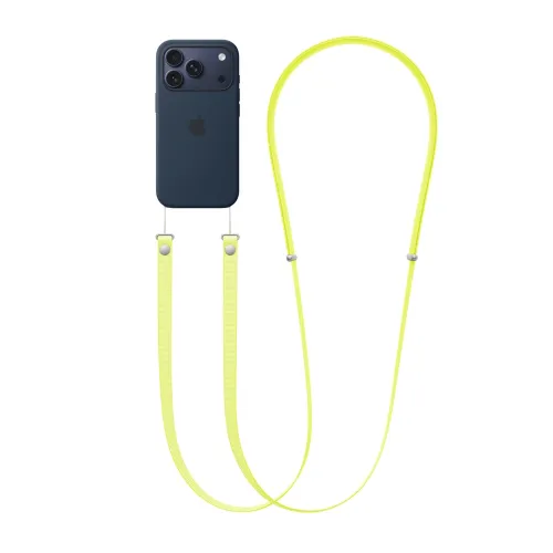 Apple Crossbody Strap – Neon Yellow