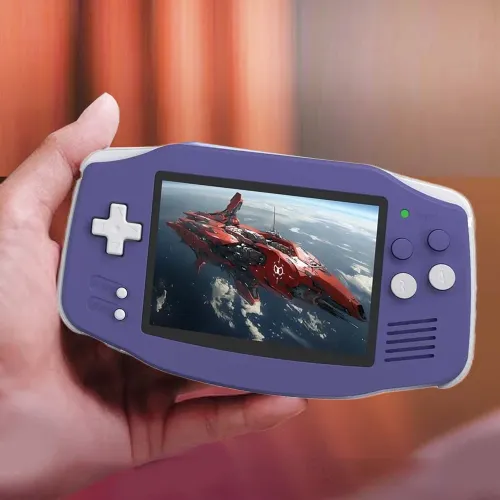 RG34XX Retro Handheld Game Console 64GB – Purple