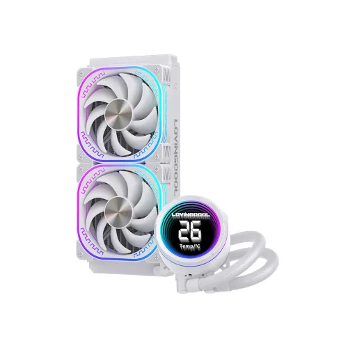 Lovingcool Radiator Yk-240 YK-02 Liquid Cooler - White