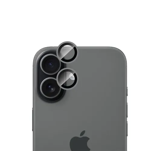 Eltoro Indivual Ar Metal Rings Camera Lens Protector for iPhone 17 - Black