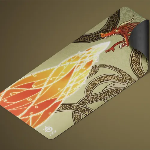 SteelSeries QcK XXL CS2 Dragon Lore Edition Mouse Pad