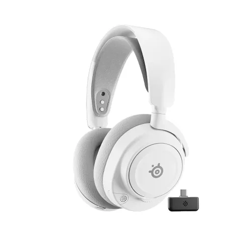 Steelseries Arctis Nova 7p Wireless Gen 2 Gaming Headset With Mobile App Control - White