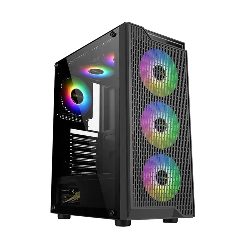 Lovingcool Lc-jufeng Gaming Pc Case - Black ( 8 Fan )