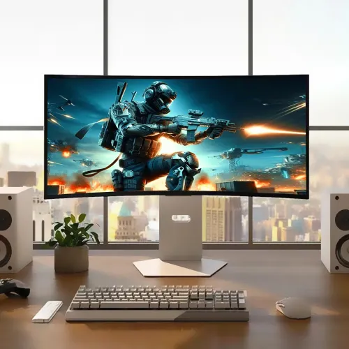 Lg 34 Inch Ultragear Oled Wqhd 240hz 0.03ms G-sync Compatible 800r Curved Gaming Monitor With Webos