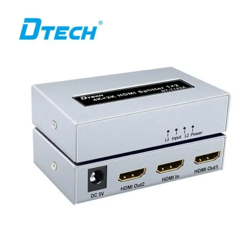 Dtech Dt-7142a 4kx2k Hdmi Splitter 1x2