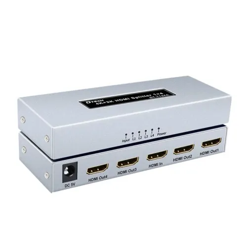 Dtech Dt-7144a 4kx2k Hdmi Splitter 1x4