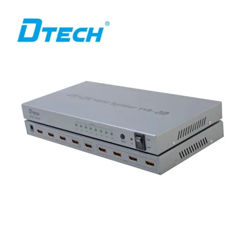 Dtech Dt-7148 4k 1 To 8 Hdmi Splitter