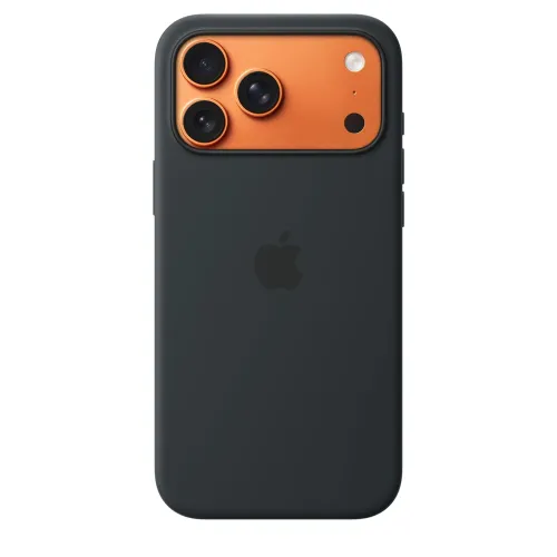 Apple Iphone 17 Pro Max Silicone Case With Magsafe — Black