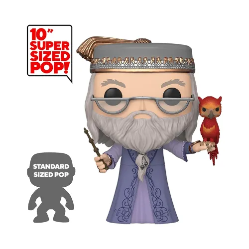 Funko Pop! umbo Harry PotterDumbledore with Fawkes 10" Vinyl Figure
