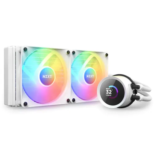 NZXT Kraken 240 RGB V2 - 240mm AIO CPU Liquid Cooler - White