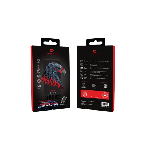 Liberty Guard 2.5d Full Cover Privacy Sapphire Coating Glass With Applicator - 17pro
