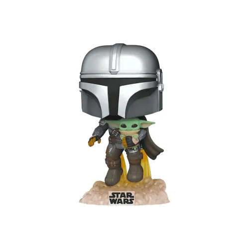 Funko Pop! The Mandalorian Flying with Jet Pack