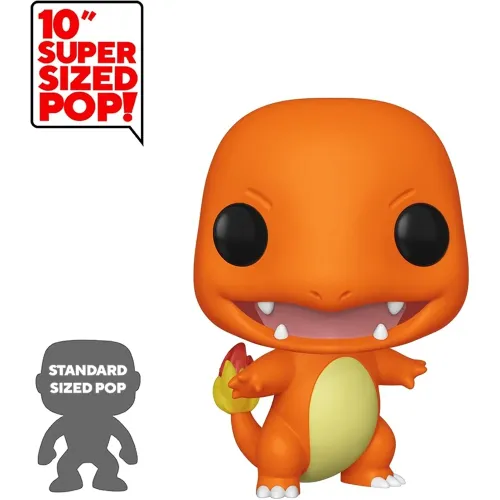 Funko POP Games: Pokemon- 10" Charmander- EMEA