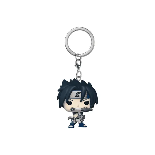 Funko Pop! Keychain Sasuke Uchiha with Demon Wind Shuriken