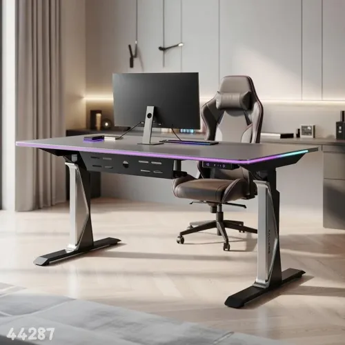 Xd4s Height-adjustable Rgb Gaming Desk (180*80)