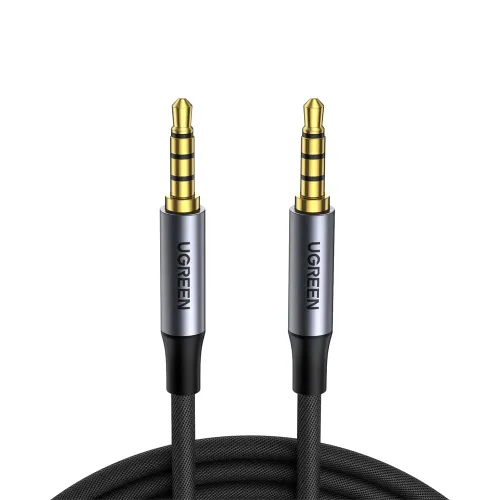 UGREEN 3.5mm Male to Male 4-Pole Microphone Audio Cable 1.5m - Black