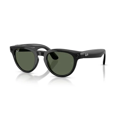 Meta Ray-ban Skyler (Gen 2) Rw4014 Shiny Black Frame With G15 Green Lenses 601/7152