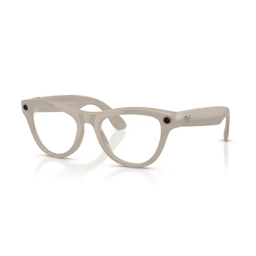 Meta Ray-ban Skyler (Gen 2) Rw4014 Shiny Chalky Grey Frame With Transitions Sapphire Lenses 6700mf52