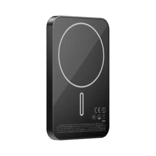 Momax 1-Power Q.Pass Qi2 Magnetic Wireless Power Bank 5000mAh - Black