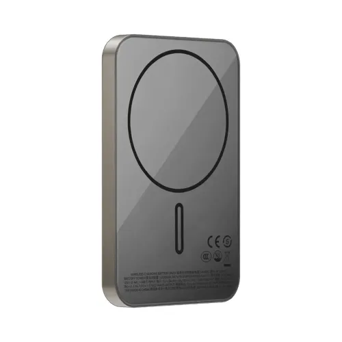 Momax 1-Power Q.Pass Qi2 Magnetic Wireless Power Bank 5000mAh - Titanium